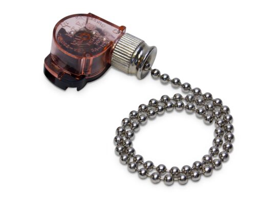 Wyłącznik łańcuszkowy srebrny