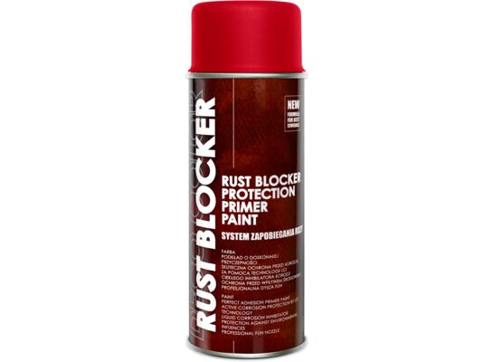Lakier ochronny Rust Blocker RAL 3000 czerwony 0,4 l DECO COLOR