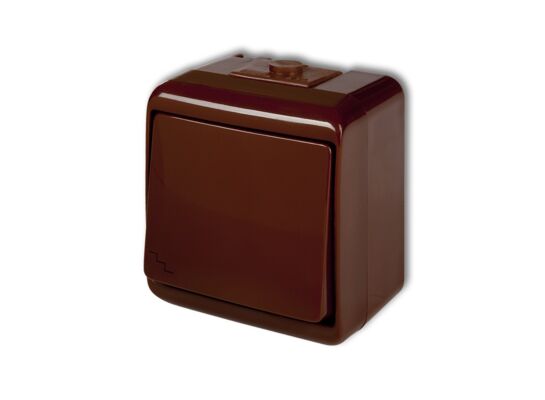 Łącznik schodowy Hydrolux brązowy IP44