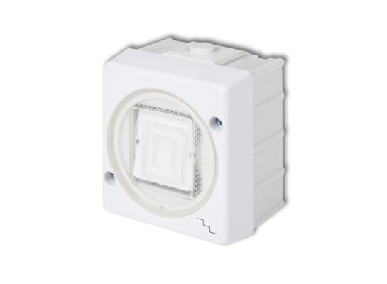 Łącznik schodowy Senior biały IP44