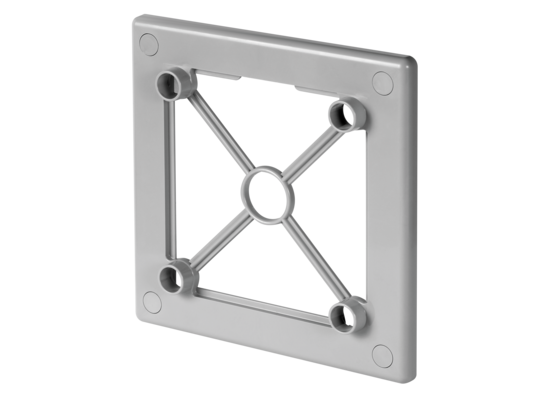 Ramka do panelu Ø100 szara