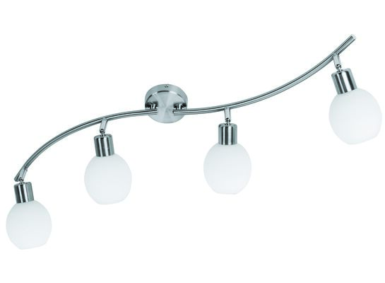 Listwa Cortez 4 x E14 40 W nikiel mat