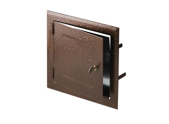 Drzwiczki metalowe 14x14 antyk 