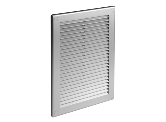 Osłona wentylacyjna 20x25 TUS satyna srebrna