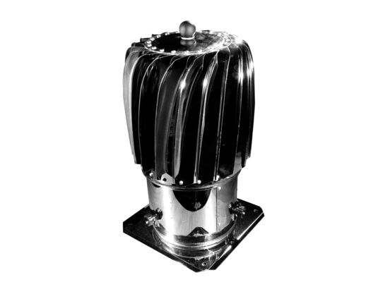 Nasada obrotowa PODŁUŻNA Ø150 nierdzewna 