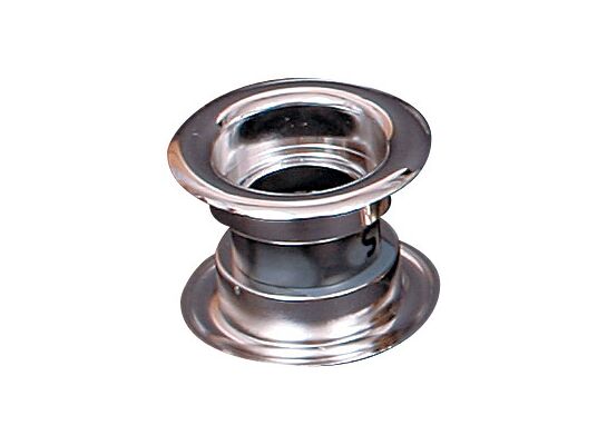 Osłona wentylacyjna Ø55 metalowa srebrna