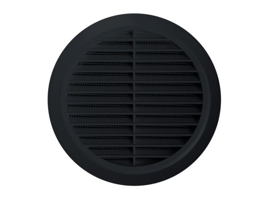 Osłona wentylacyjna 100-150 czarny