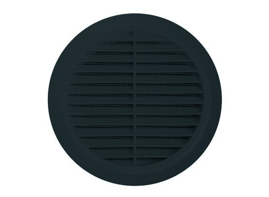 Osłona wentylacyjna Ø80 TUOS czarny