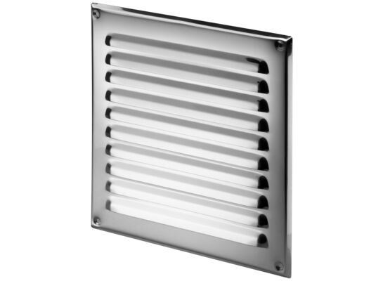 Osłona wentylacyjna 25x25 MS nierdzewna