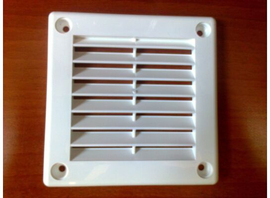 Osłona wentylacyjna 10x10 TUS biały