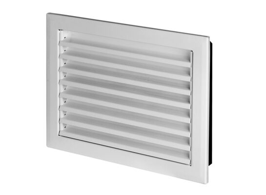 Osłona wentylacyjna przemysłowego 22x32 biała