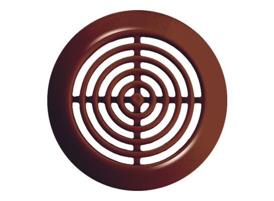 Osłona wentylacyjna MINI 45/58 2 sztuki brąz