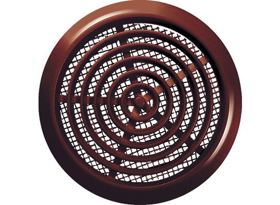 Osłona wentylacyjna MINI 80 TUOS brąz