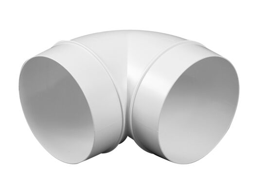 Kolano kanału okrągłego 90' Ø 125