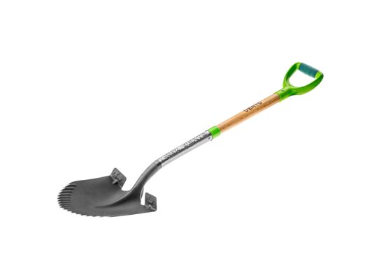 Szpadel ostry drewniany trzonek VERTO