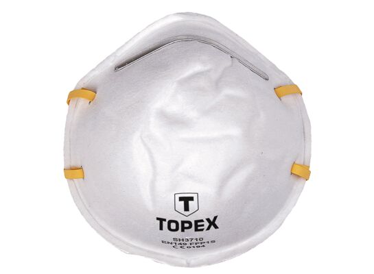 Półmaska przeciwpyłowa jednorazowa FFP1 5 sztuk TOPEX