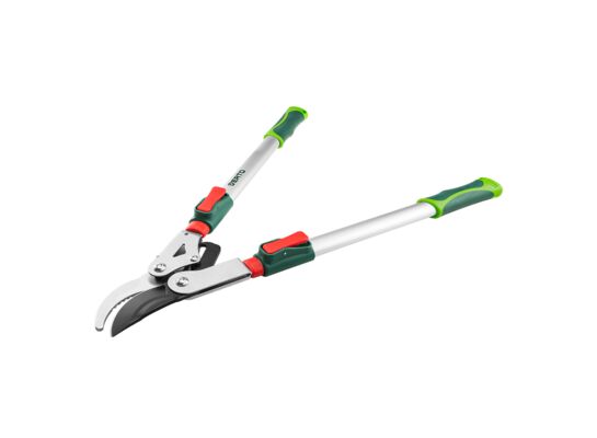 Sekator do gałęzi teleskopowy 670 mm, średnica cięcia 45 mm, uchwyty aluminiowe VERTO