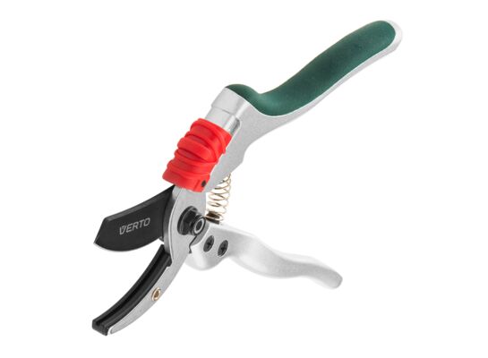 Sekator ogrodowy kowadełkowy 195 mm, aluminiowy, średnica cięcia 18 mm VERTO