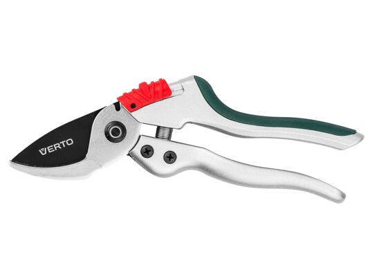 Sekator ogrodowy uniwersalny 195 mm aluminiowy, średnica cięcia 18 mm VERTO