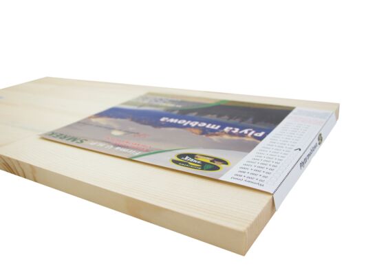 Płyta meblowa sosna 650 g, 20 x 300 x 1200 mm