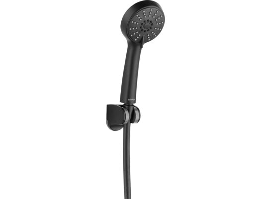 Zestaw natryskowy punktowy, czarny CENTO