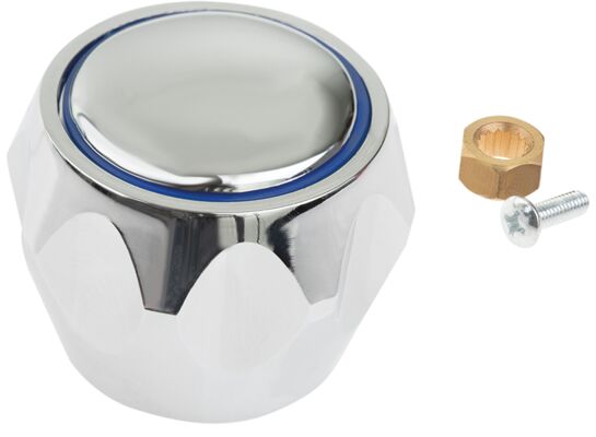 Pokrętło do baterii 2-uchwytowej, zimna