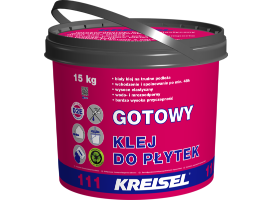 Gotowy klej do płytek 111 15 kg KREISEL