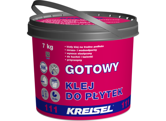 Gotowy klej do płytek 111 7 kg KREISEL