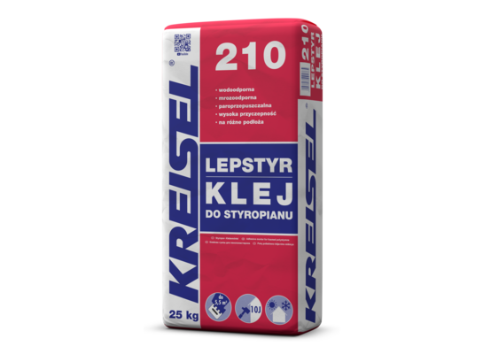 Zaprawa klejąca do styropianu Lepstyr 210 25 kg KREISEL