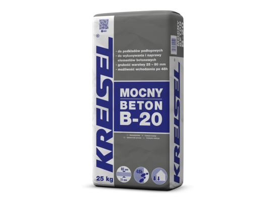 Beton B-20 Mocny 25 kg KREISEL