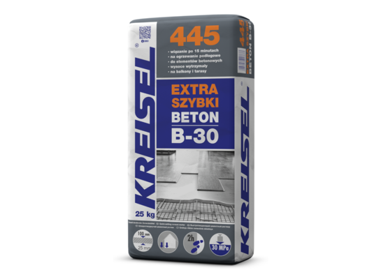 Beton B-30 445 extra szybki 25 kg KREISEL