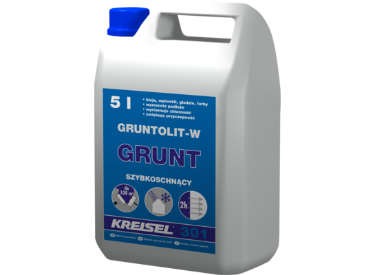 Wodny środek gruntujący Gruntolit-W 301 5 l KREISEL