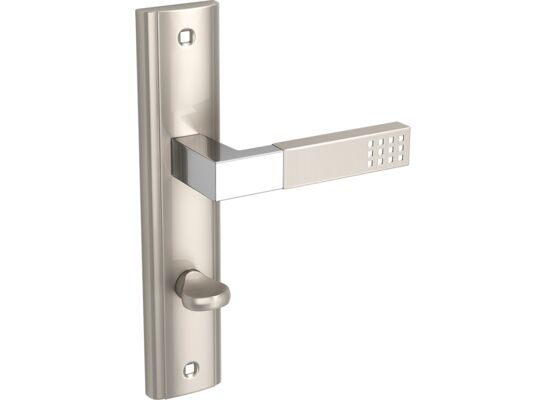 Klamka uniwersalna PRIMA satyna/chrom