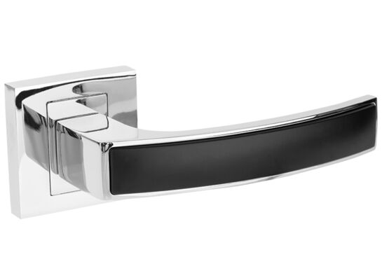 Klamka uniwersalna SAVIO chrom / czarne