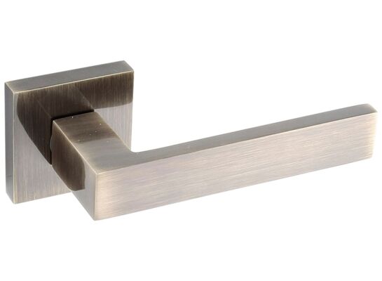 Klamka uniwersalna QUBIK patyna