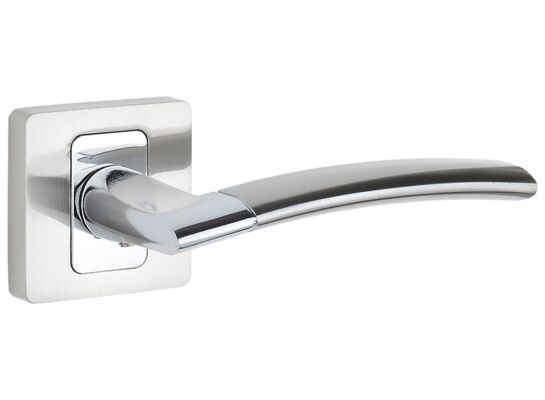 Klamka uniwersalna LOXOR II  satyna/chrom