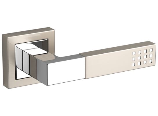 Klamka uniwersalna PRIMA satyna/chrom