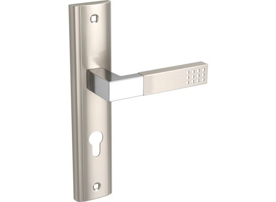 Klamka uniwersalna PRIMA satyna/chrom