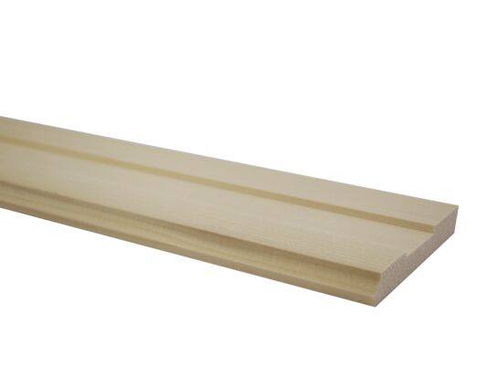 Cokół panel sosna/świerk 1600 g, 100 x 10 x 2000 mm