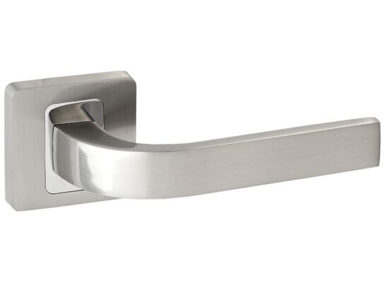 Klamka uniwersalna TIMOR satyna/chrom