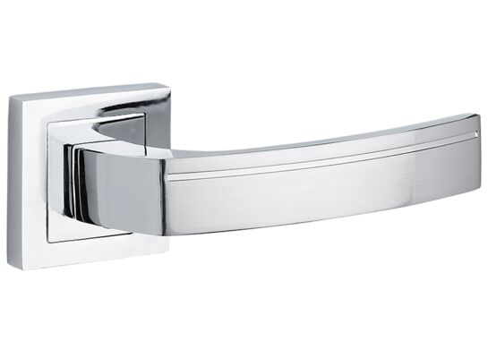 Klamka uniwersalna PARVA satyna/chrom