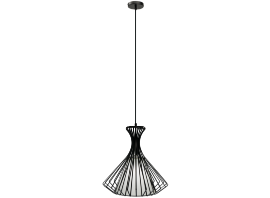 Lampa wisząca 5105/1 czarny Elem