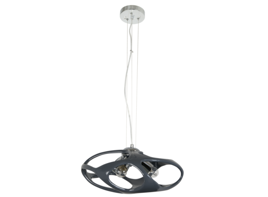 Lampa wisząca 6700/3 GREY szary Elem