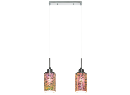 Lampa wisząca 6762/2 8C chrom Elem