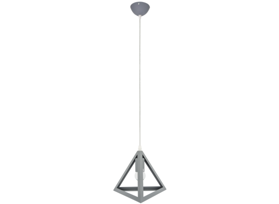 Lampa wisząca 6804/1 GREY szary Elem