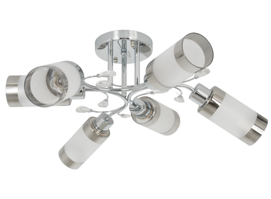Lampa sufitowa 8267/6 8C chrom Elem