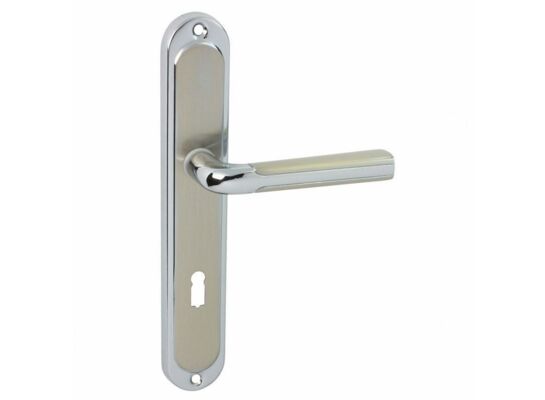 Klamka RIO M6/M9 BB72 chrom lakierowany/nikiel lakierowany