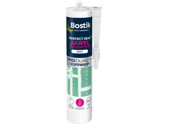 Akryl szpachlowy Szybki Perfect Seal biały 280 ml Bostik