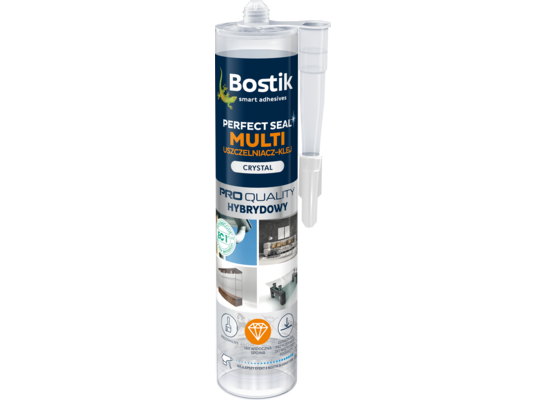 Elastyczny uszczelniacz - klej Perfect Seal Multi crystal 290 ml Bostik