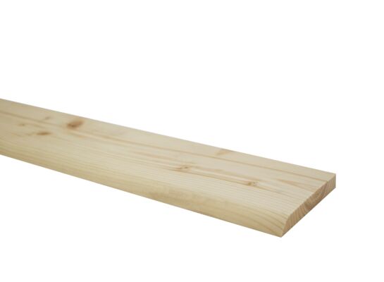 Cokół sosna/świerk 600 g, 90 x 10 x 2500 mm